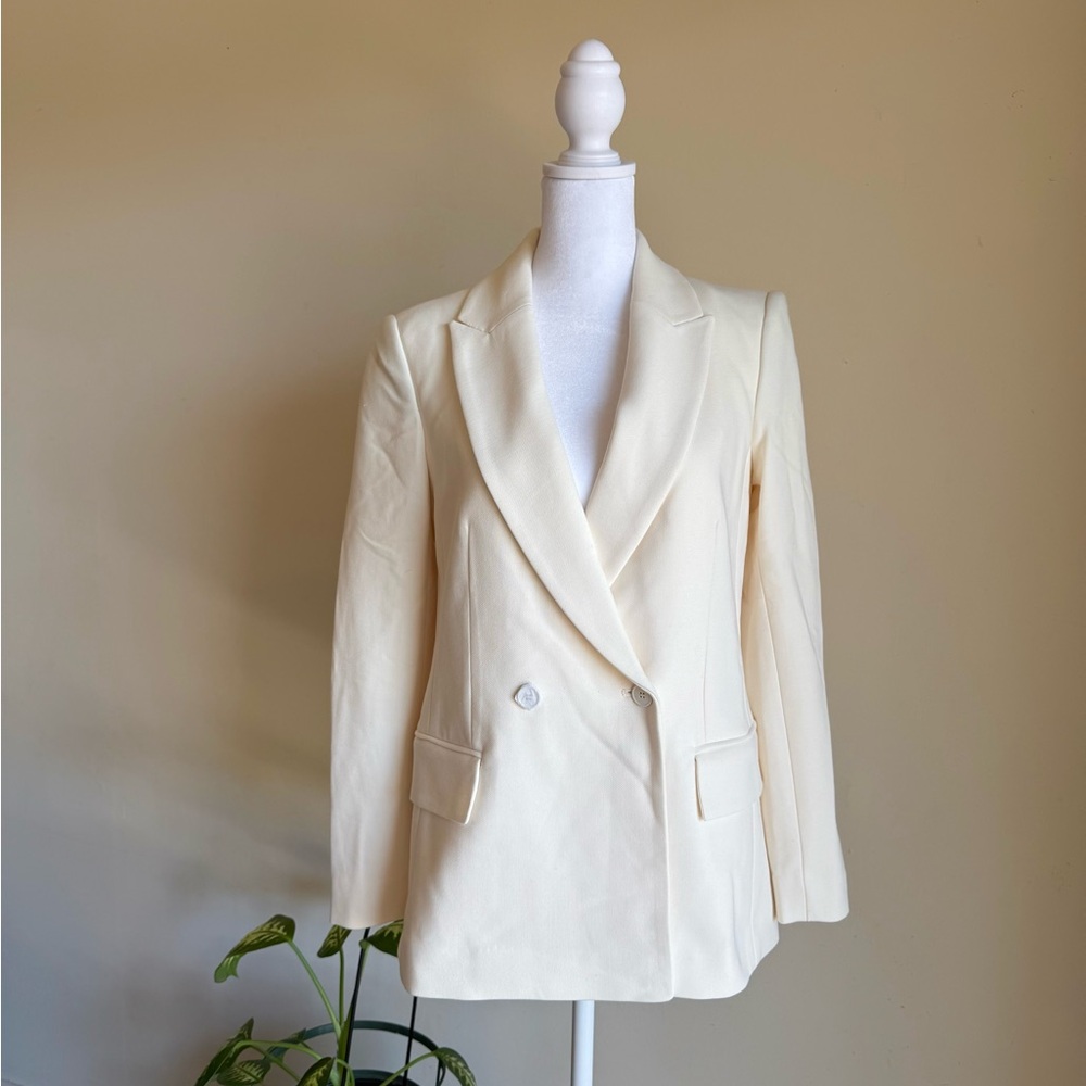 Club Monaco Elegant Cream Women's Blazer